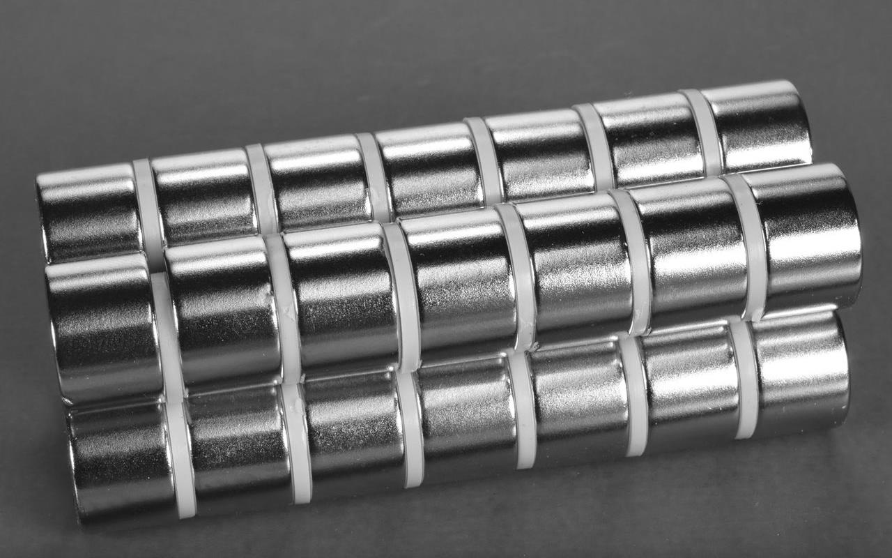 10x D6 X 8mm N48 Rare Earth Neodymium Disc Magnets – Strong Nickel Plated